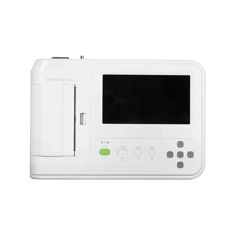 Contec SP100 Digital Spirometer Genggam Penguji Fungsi Paru-paru Perangkat Paru Diagnostik Pernapasan Vitalograf VC SVC MVV FVC