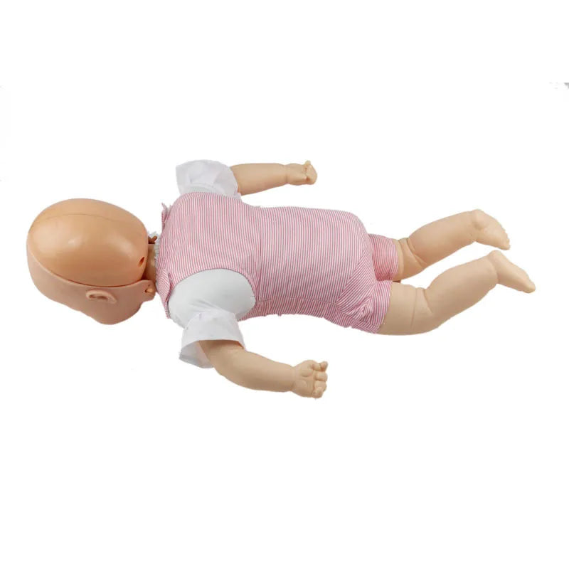 Bebê asfixia modelo de infarto traqueal infantil obstrução das vias aéreas cpr treinamento manequim enfermeira médica ferramenta de ensino