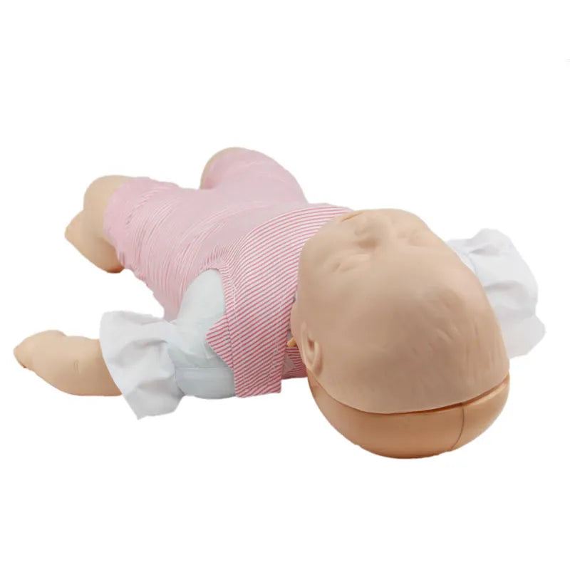 Baby Ersticken Luftröhreninfarkt Modell Säugling Atemwegsobstruktion CPR Trainingspuppe Medizinische Krankenschwester Lehrmittel