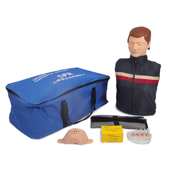 Half Body Adult CPR Training Manikin Professional Nursing Training Mannequin Teaching Model  First Aid Training Dummy