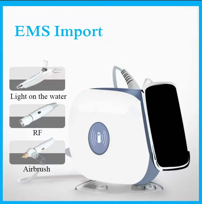 Instrumen Pengenalan Lampu Air Nanokristalin Non-invasif EMS Mesin Lampu Air Isi Ulang Air Mesoderm