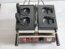 Elettrico 110v 220v 2 pezzi simpatico gattino a forma di macchina per waffle macchina per fare le cialde simpatico cartone animato