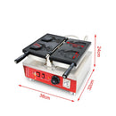 Электрическая 110 В 220 В машина для производства мороженого с подмигивающим глазом Тайяки японская мини-машина для рыбных конусов