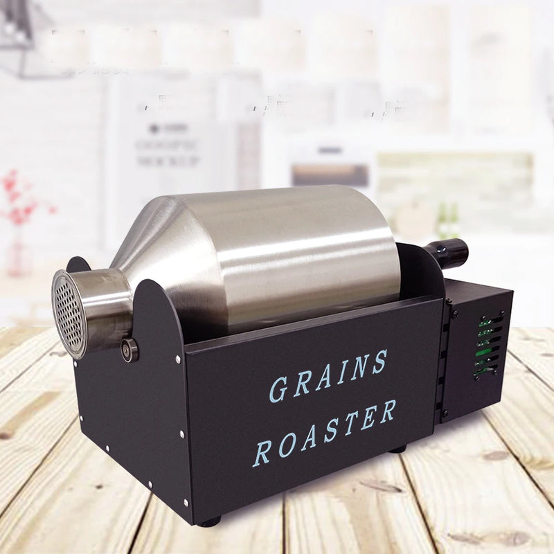 전기 커피 로스터 구이 기계 가정용 완전 자동 커피 콩 해바라기 씨앗 땅콩
