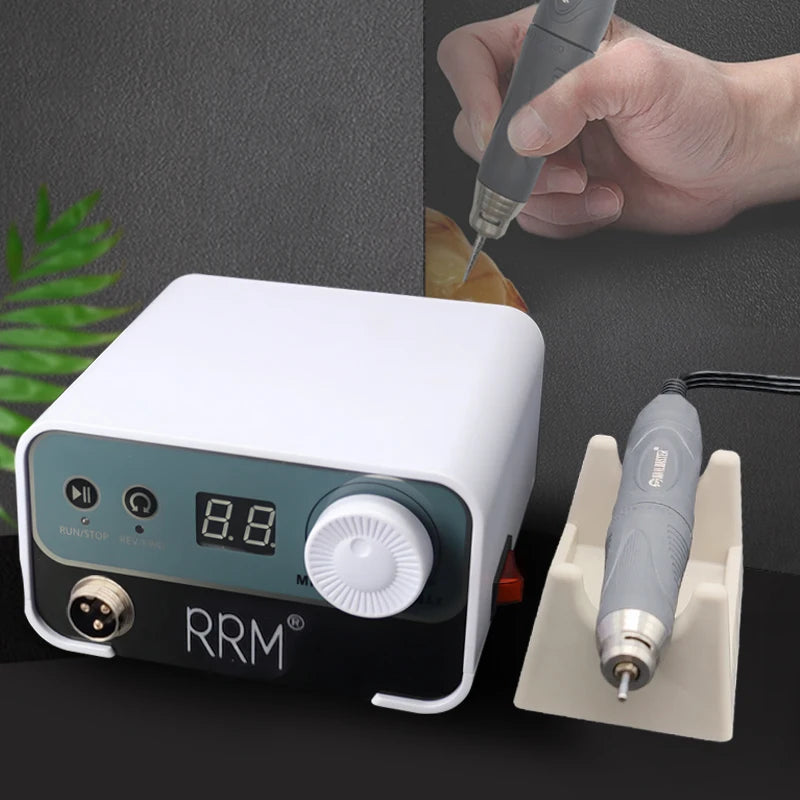 Micromotor odontológico FN323AWS e equipamento portátil para polimento de dentes com velocidade de 50.000 rpm para reparo e gravação de unhas