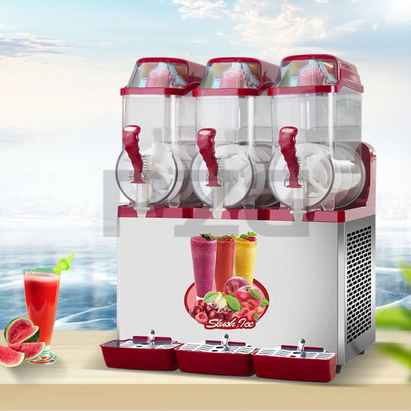 Slushy Machine Factory Factory Outlet Ice Cream Slush Machine Margarita Slush Maker 3 Tanks ...