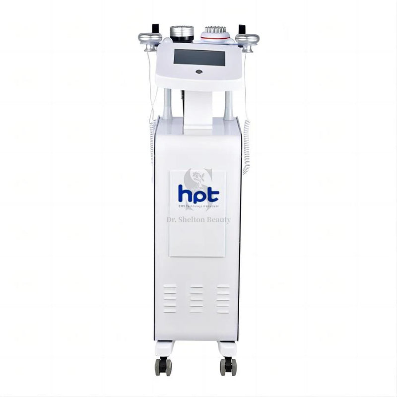 Fabrieksverkoop 6 in 1 HPT Micro-stroom Gewichtsverlies Cellulitis Vermindering Vetverbranding Machine Vacuüm Lichaamsvorm Machine