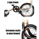 Fold 20 Inch Exercise Half Bike Bicycle Stand Riding Fitness  Scooter With Three Wheels