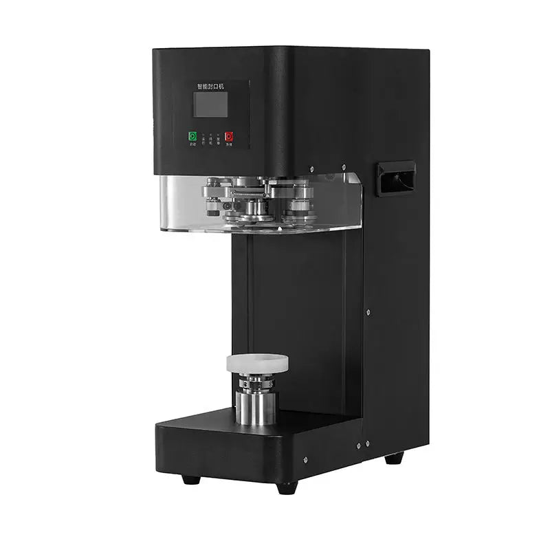 Machine à Sceller Les Canettes Manuelle - Calibre 51 Mm, Hauteur Réglable 30-170 Mm, Pour Bouteilles PET, Lait, Thé, Café
