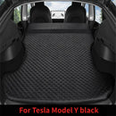 För Tesla Model 3 Model Y 2017-2024 Uppblåsbar luftmadrass Utomhuscamping Uppblåsbar Special Mockatyg Bil Resesäng