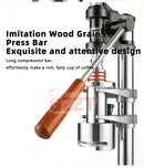 1-16 Bar Extraction Variable Pressure Lever Coffee Maker Hand-pressed Coffee Machine 304 Stainless Steel Manual Espresso