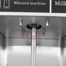 플러리 아이스크림 블렌더 메이커 DIY 다양한 선물 플러리 아이스크림 믹서 밀크 셰이크 속도 조절 믹서기 기계 110V 220V