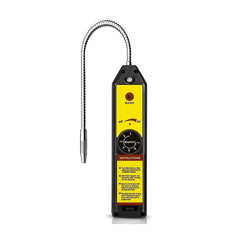가스 누출 시험기 자동차 에어컨 AC 프레온 할로겐 가스 누출 감지기 프로브 진단 도구 WJL-6000S