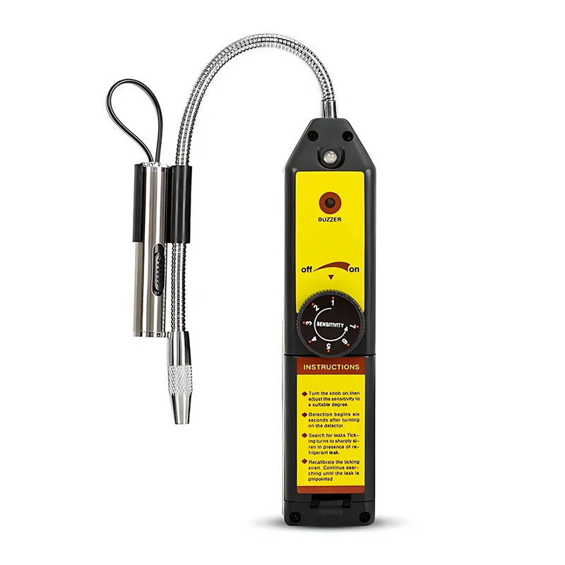 가스 누출 시험기 자동차 에어컨 AC 프레온 할로겐 가스 누출 감지기 프로브 진단 도구 WJL-6000S