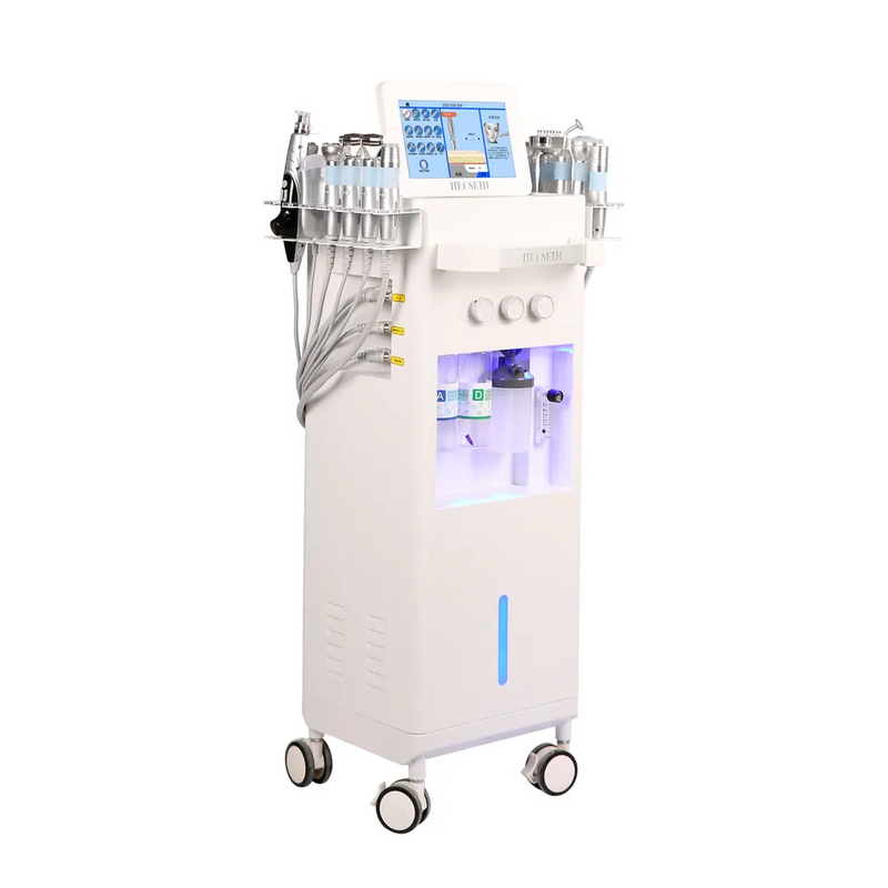 Oxygen Microdermabrasion Pore Cleaning Skin Rejuvenation Hydrafacials Bubble Aqua Oxygen Jet Facial Lifting SkinCare Machine