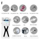 Multifunktionale Mikrodermabrasionsmaschine, professionelle Gesichtspflege, galvanische Gesichts-Hydrrafacial-Straffungs-Sauerstoff-Reinigungsausrüstung