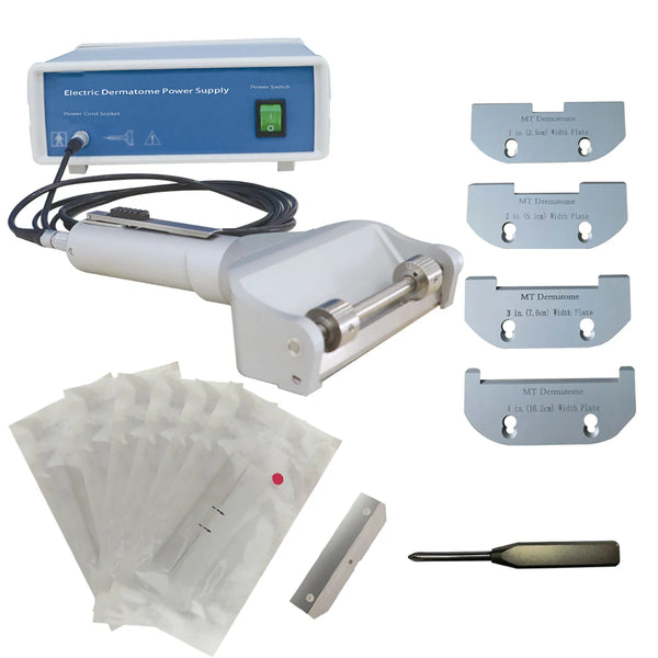 Five Skin Width Pedal Skin Grafting Electric Dermatome Blade