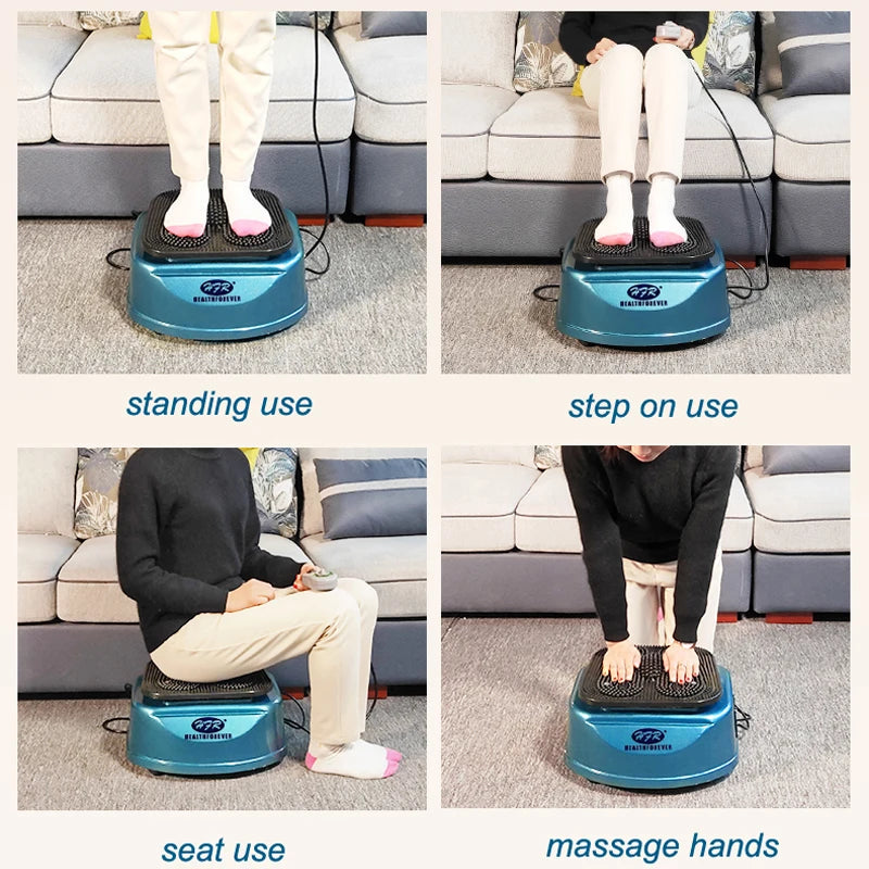Tiens masażer do stóp z krążeniem krwi elektryczny masażer wibracyjny całego ciała o wysokiej częstotliwości do nóg