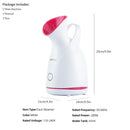 Steamer do twarzy Nano Steam gorący kompres rozgrzewający opryskiwacz nawilżający skórę nawilżacz porów dokładne czyszczenie wody nawilżający nebulizator