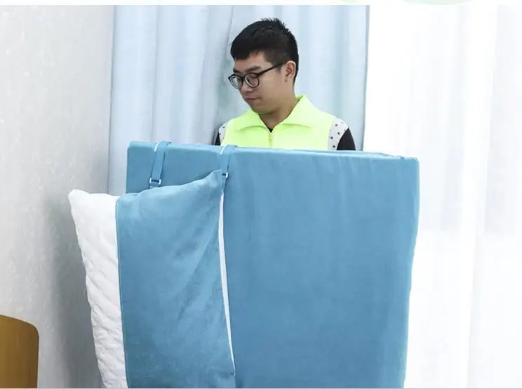 Old people got up electric assist nursing bed backrest frame paralysed patients get up booster