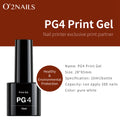 HD Ink Cartridge FM10 For O'2NAILS Nail Printer M1, H1 And Printer Gel PG4 PG0 NM Nail Mask Top Gel Base Gel Combination Set