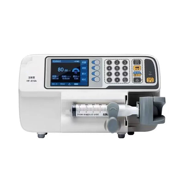 HF-610B Syringe Pump Medical Micro Injection Intravenous Infusion Pump for Human and Veterinary Use