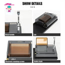 Máquina de llenado de tabaco eléctrica HK-2 con bandeja para liar, tubo de humo de 5,5/6,5/8 mm, inyector de cigarrillos totalmente automático