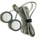 Litet behandlingshuvud tunn magnetisk elektrod usb bananplugg för Haihua cd-9 apparater