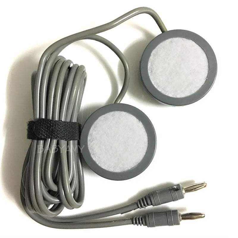 Small Treatment Head Thin Magnetic Electrode usb Banana plug for Haihua cd-9 Apparatus