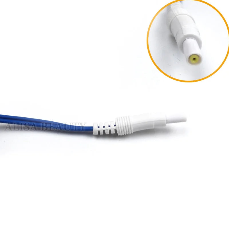 6 unids/lote piezas de cable de terapia de diámetro de aguja de 2mm para SDZ-II masajeador de electroacupuntura Estimulador muscular nervioso eléctrico