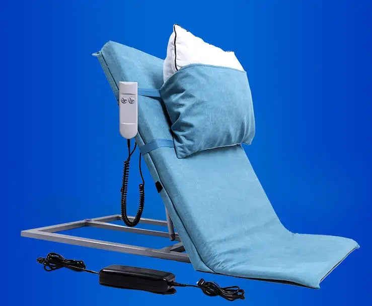 Old people got up electric assist nursing bed backrest frame paralysed patients get up booster