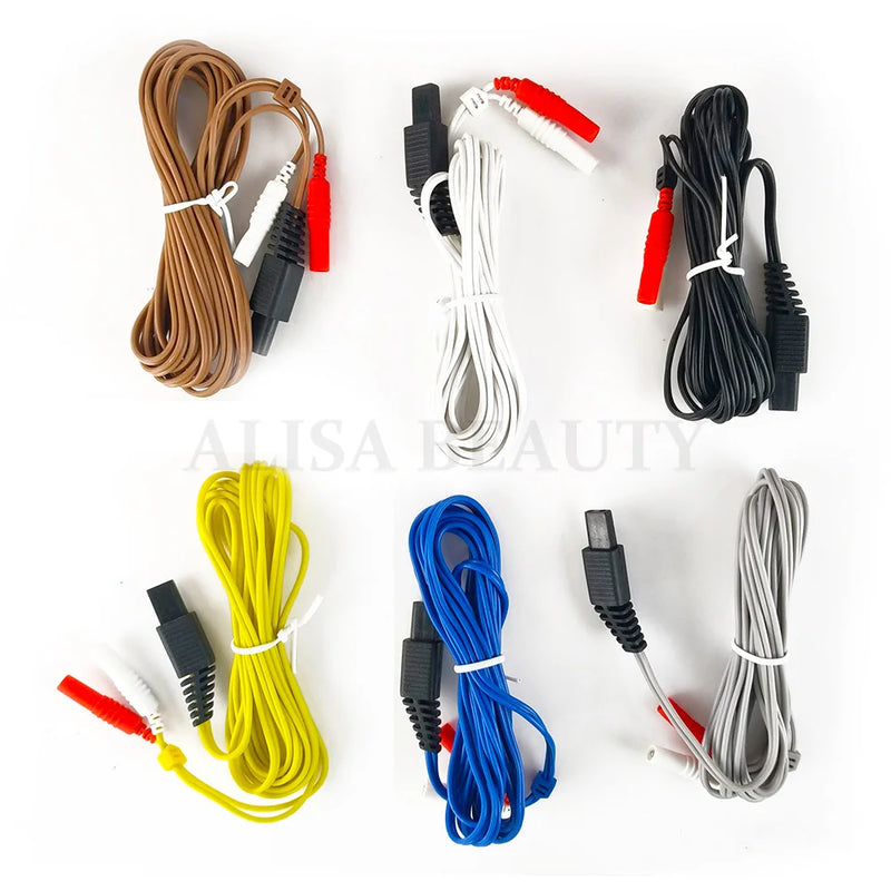 6pcs/lot Therapy cable parts for SDZ-II SDZ-III SDZ-IIB Electrical nerve muscle stimulator