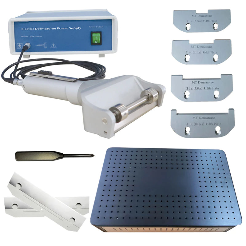 Five Skin Width Pedal Skin Grafting Electric Dermatome Blade