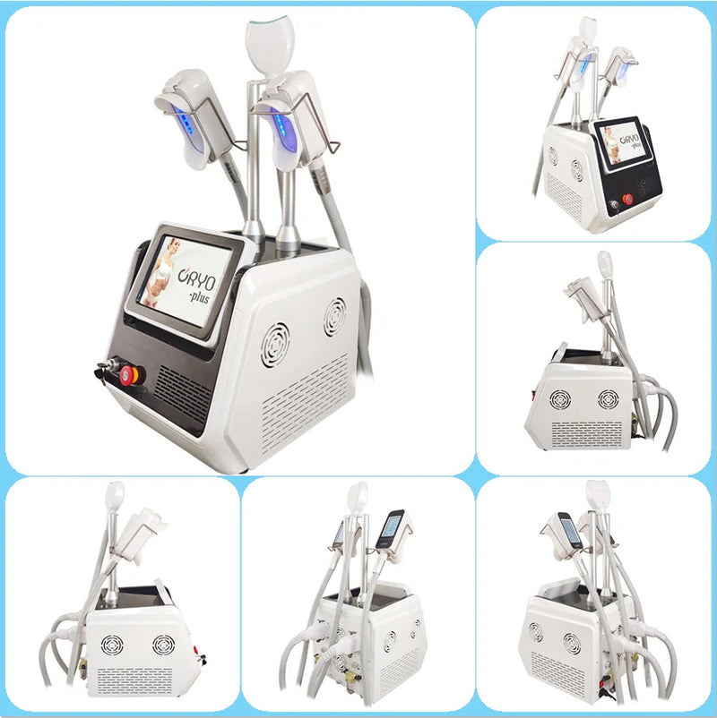 Celluliter Borttagning Kryoterapi Device Cryolipolysis Bantning Maskin 360°