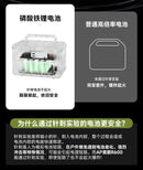 R600 High-Power UPS-voeding Multifunctionele noodstroomopslag 600W mobiele stroom