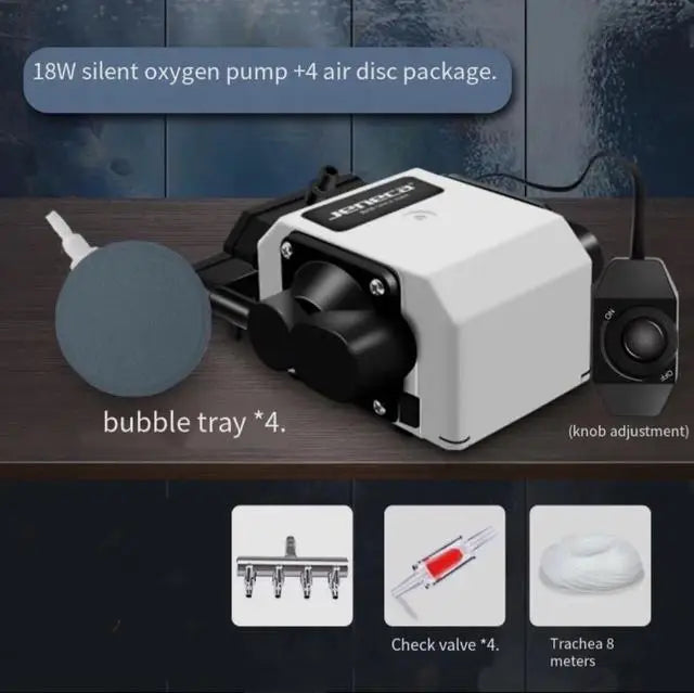 Air Pump Fish Tank Oxygen Airpump | Air Compressor Large Aquariums ...