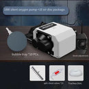 مضخة أكسجين عالية الطاقة لخزان الأسماك ضاغط هواء هادئ للغاية مضخة هواء كبيرة الحجم ملحقات حوض السمك الخاصة بالمياه العميقة 220V25W