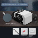 مضخة أكسجين عالية الطاقة لخزان الأسماك ضاغط هواء هادئ للغاية مضخة هواء كبيرة الحجم ملحقات حوض السمك الخاصة بالمياه العميقة 220V25W