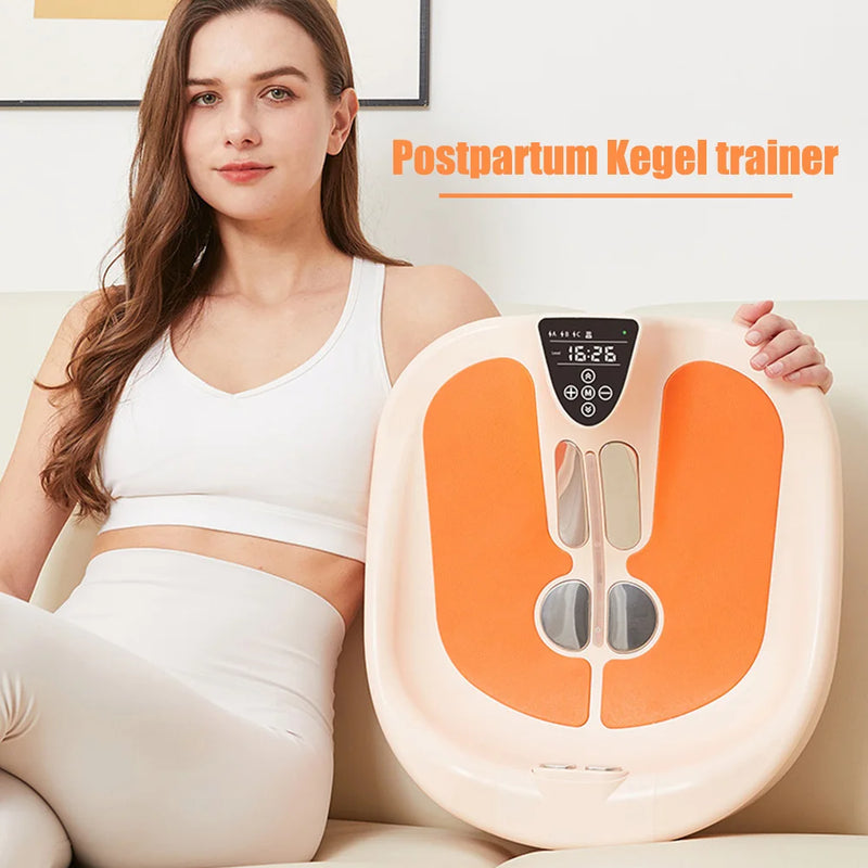 Hips Trainer Assento de fortalecimento muscular do assoalho pélvico Dispositivo para pós-parto Exercitador de músculos do assoalho pélvico interno da coxa pélvica