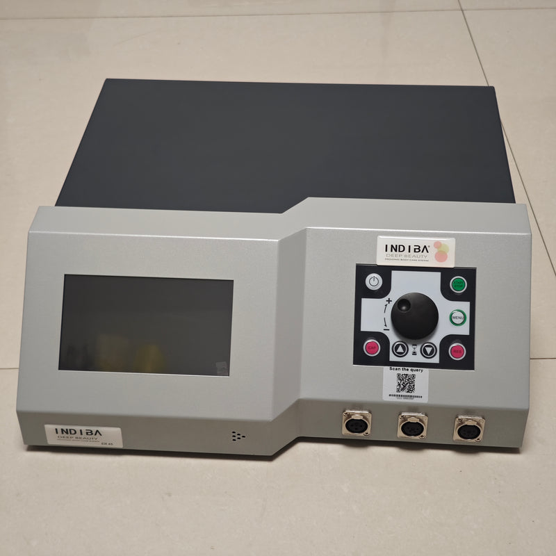 INDIBA Derin Bakım Güzellik Vücut Zayıflama Makinesi Yüz Germe Cihazları Cilt R45 Sistemi RF Yüksek Frekans 448KHZ Kilo Kaybı