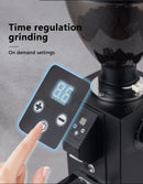 전기 그라인더 64mm 플랫 버 그라인더 정량 분쇄 에스프레소 그라인더 커피콩 그라인더 밀러 220V 110V