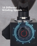 전기 그라인더 64mm 플랫 버 그라인더 정량 분쇄 에스프레소 그라인더 커피콩 그라인더 밀러 220V 110V