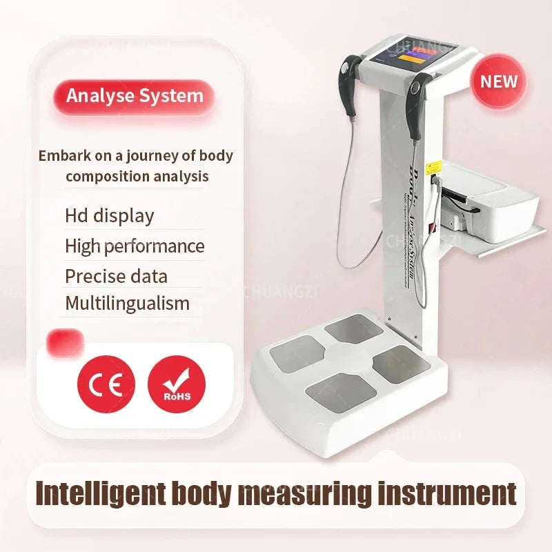 Intelligente lichaamsdetector Gespecialiseerde lichaamscompositie-analysator voor het meten van lichaamsvet in sportscholen Draagbare lichaamscompositie-detector