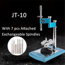 JT10 ポータブル歯科ラボ機器 シンプルサーベイヤー 7 個付属交換可能スピンドル付き 歯科サーベイヤー