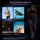 Máquina de escultura para perda de peso, máquina de emagrecimento corporal de radiofrequência RF e massageador de celulite, queimador de gordura da barriga EMS, terapia de LED