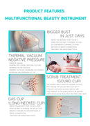 Alat Pemijat Payudara Pembesar Pompa Vakum Pembesar Multifungsi Mesin Pengangkat Bokong Vakum