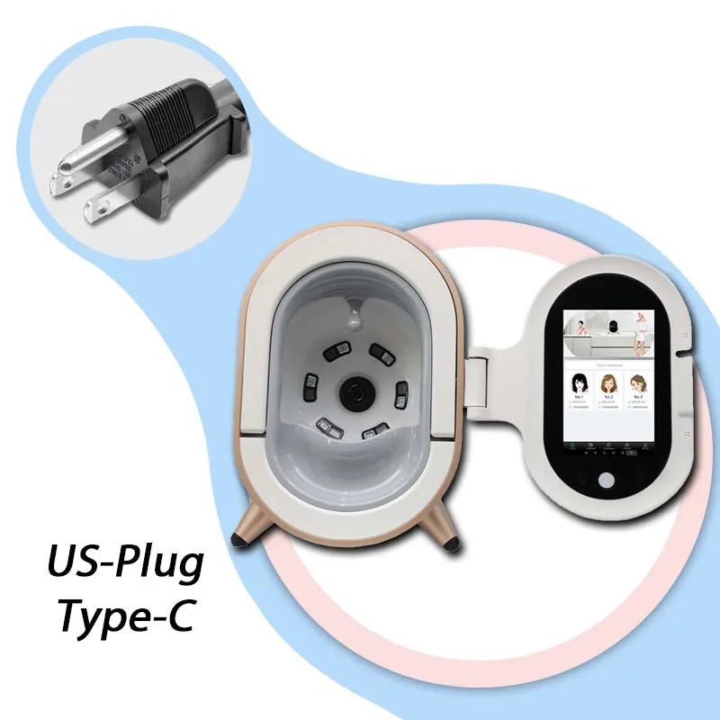 Magic Mirror Facial Skin Analyzer Machine Face 3D AI Recognition ...