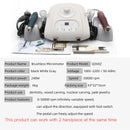 Micromotor-apparatuur Hoge rotatie 90000rpm Nail Master Jewelry Polish Machine Twee handstukken voor het polijsten van hout en steen 150W FN330