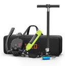Mini tanque de buceo con máscara de snorkel, tanque de buceo pequeño portátil de 0,5 l con máscara de buceo de cara completa, kit de cilindro de buceo para snorkel