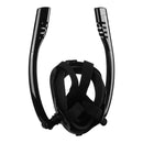 Mini tanque de buceo con máscara de snorkel, tanque de buceo pequeño portátil de 0,5 l con máscara de buceo de cara completa, kit de cilindro de buceo para snorkel